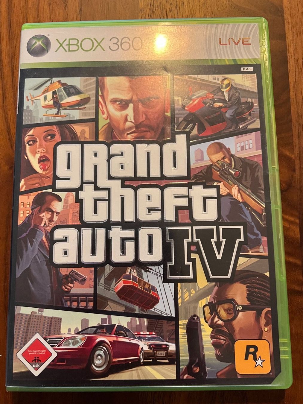 Microsoft Giochi: Grand Theft Auto IV Xbox 360 – Usato da Dübendorf venduto da CellarSeller