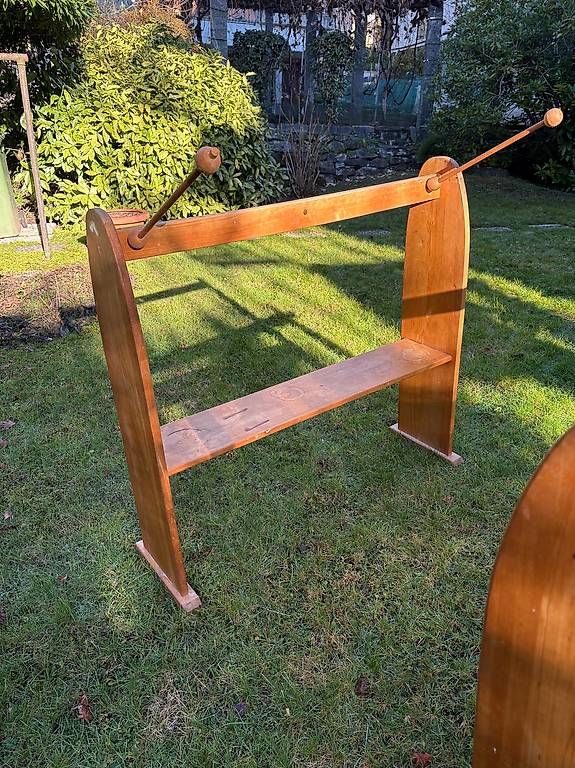 Giocattoli: Spielständer massiv Erle, Cavaletti steineriani Waldorf – Usato da Minusio venduto da Iris20010 1