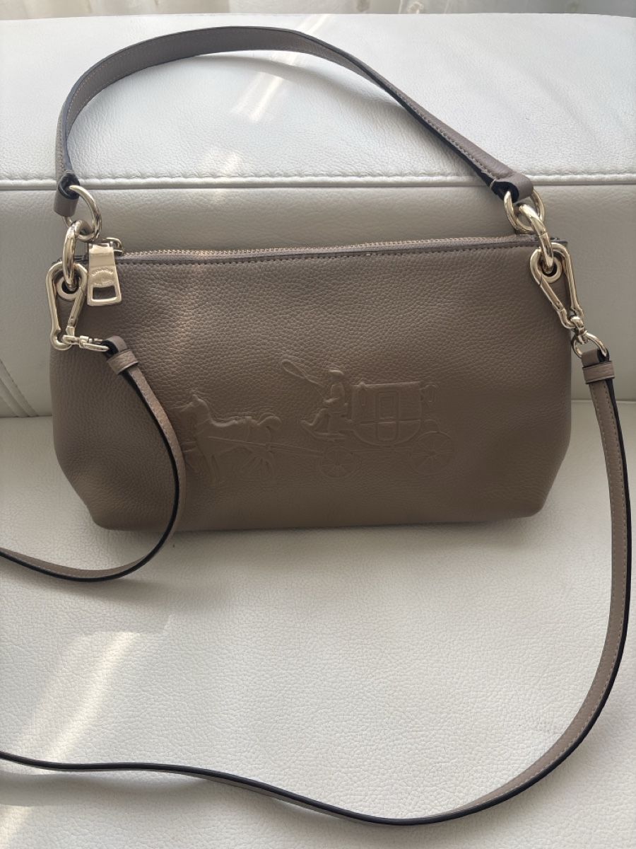 Coach Borse da donna: Coach beige geprägtes Logo – Usato da langenthal venduto da rundholz7 3