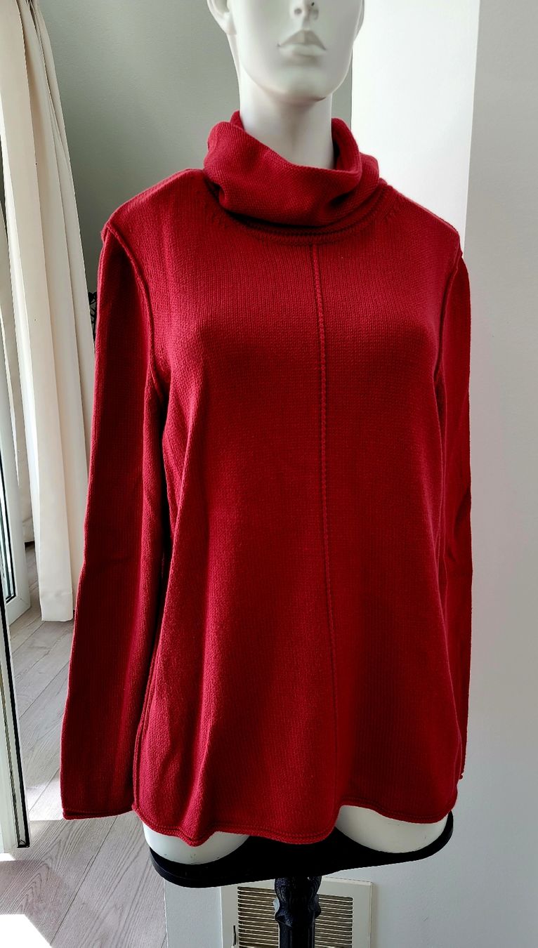 Maglioni & Felpe: Cooler Marco Polo Rollkragenpullover oversize Baumwolle L – Nuovo (secondo la descrizione) da Rüti ZH venduto da Kathleen