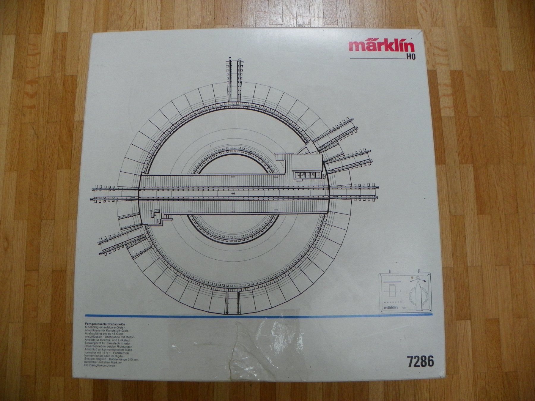 Märklin Modelleisenbahnen: Märklin 7286 Drehscheibe H0 – Gebraucht aus Kriens von mel_r9w8