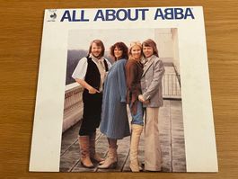 ABBA All about ABBA LP Japan