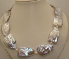 Perlenkette Barock