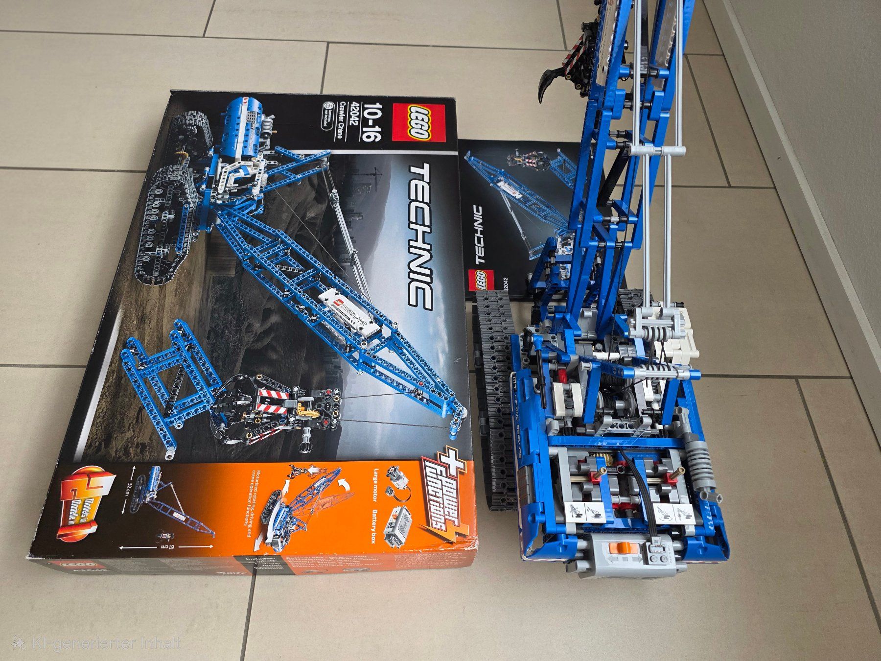 Technics Kit di costruzioni: LEGO Technic 42042 - Seilbagger. Zusammengebaut! – Usato da Kaiseraugst venduto da Haubitz60 4