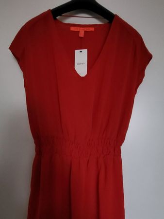 Robe rouge/orange Mango neuve