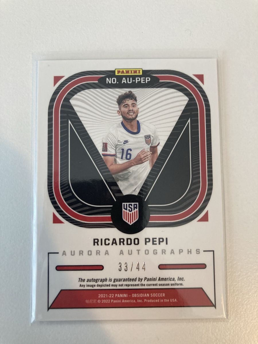 Panini Carte collezionabili: Ricardo Pepi 33/44 Panini Obsidian 2021-22 – Nuovo (secondo la descrizione) da Wohlen AG venduto da Liridon22 1