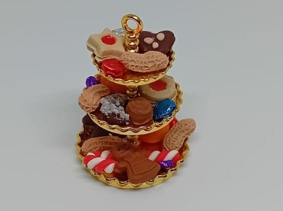 Winter Etagere, Spanischen Nüssli, Mandarinen, Schokotaler (Neu (gemäss ...