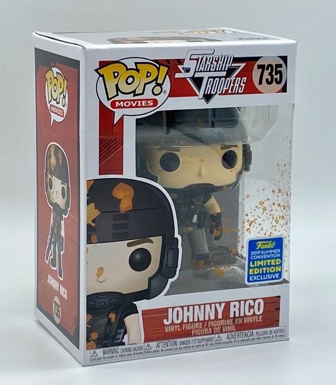 Funko Pop! Johnny Rico,Starship Troopers (Neu (gemäss Beschreibung)) in ...