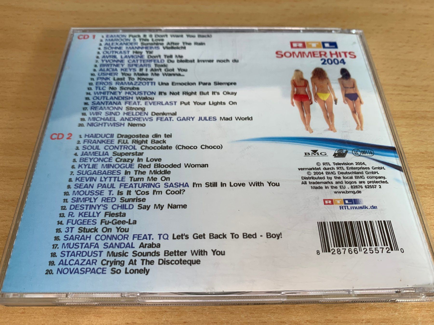 CDs: Various – RTL Sommer Hits 2004 - 2 CD – Gebraucht aus Rikon im Tösstal von Alpenmutz 1