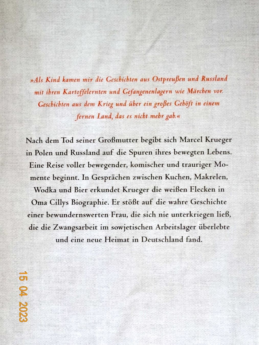 Libri: Von Ostpreußen in den Gulag – Nuovo (secondo la descrizione) da Scherz venduto da Atopolino 1