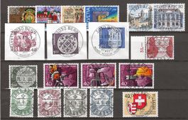 Ausgaben 1977/78 mit Ersttag Vollstempel - KP 205.--