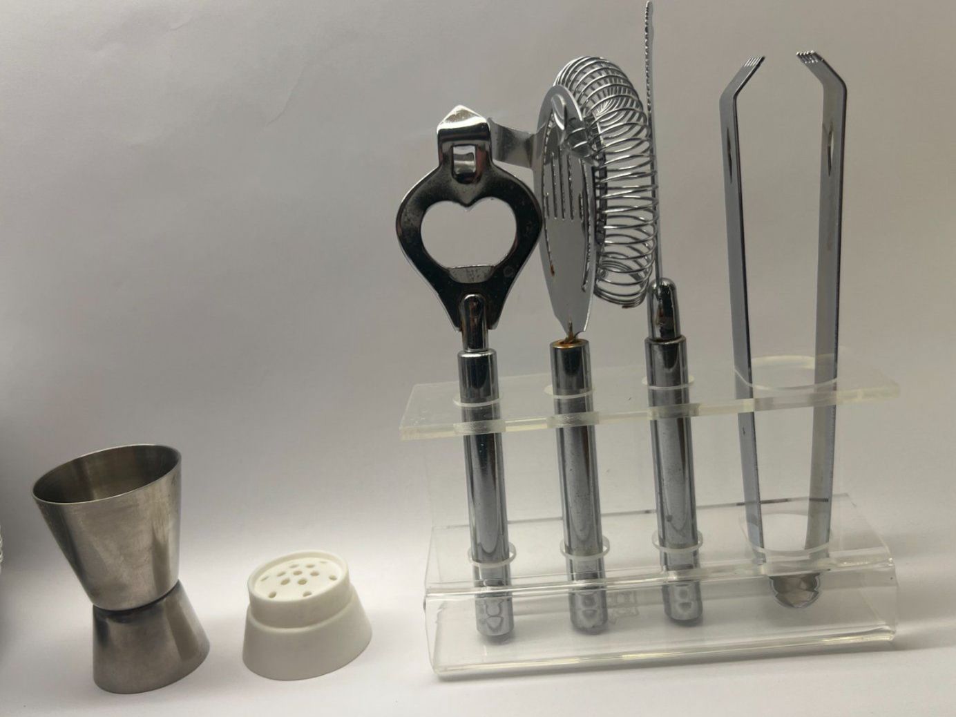 Sonstiges für Haushalt & Wohnen: Vintage-Barset mit Sodasiphon, Cocktailshaker, Eisbehälter u – Gebraucht aus Rickenbach LU von Spalierelger 7
