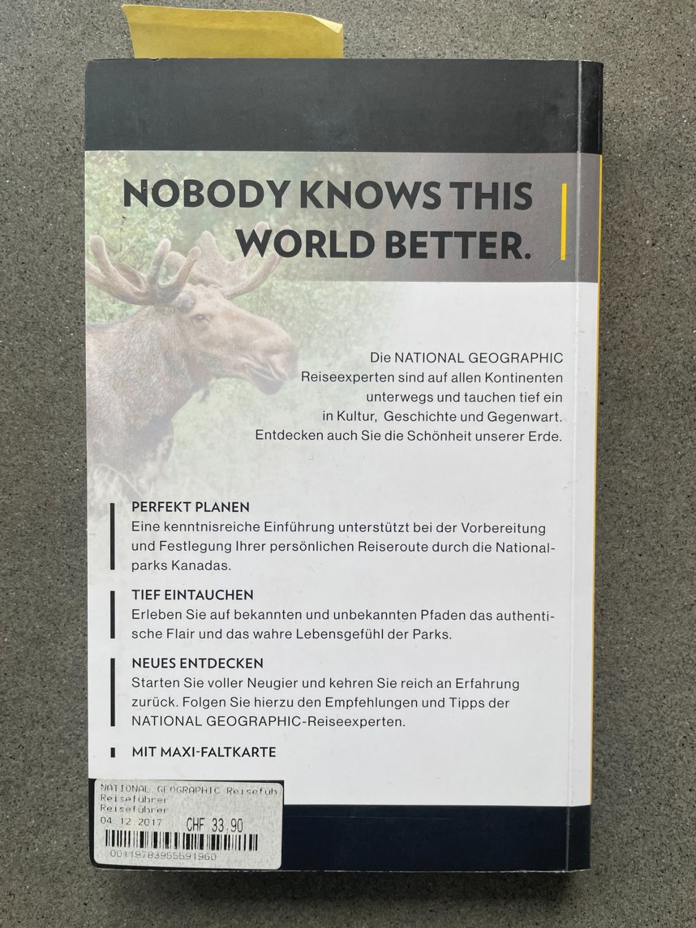 Bücher: Kanada Reiseführer 2017 / National Geographics – Gebraucht aus Zofingen von angito 1
