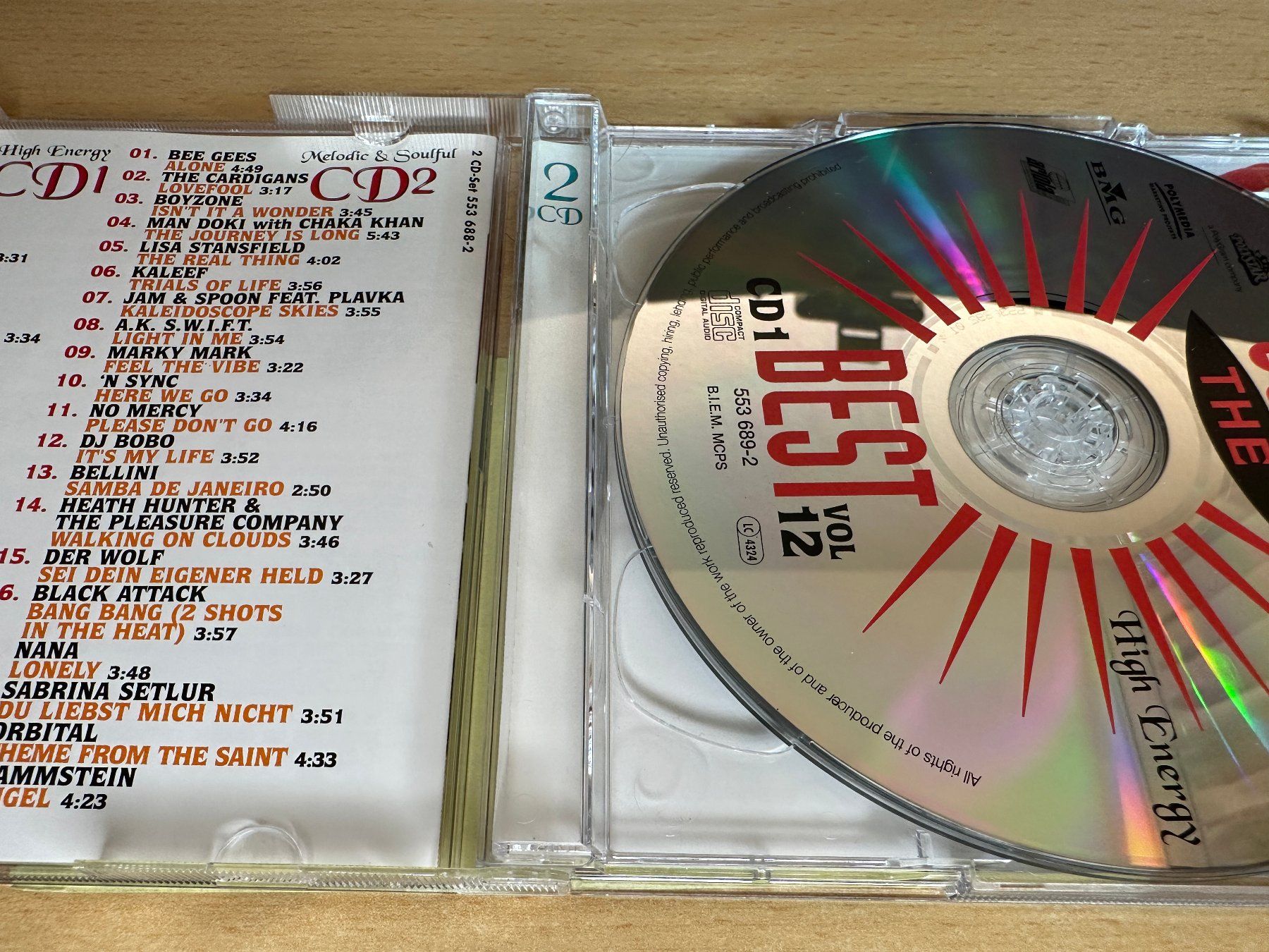 CD: Just The Best Vol 12 - 2 CD – Usato da Rikon im Tösstal venduto da Alpenmutz 2