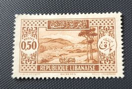 Libanon alte briefmarke