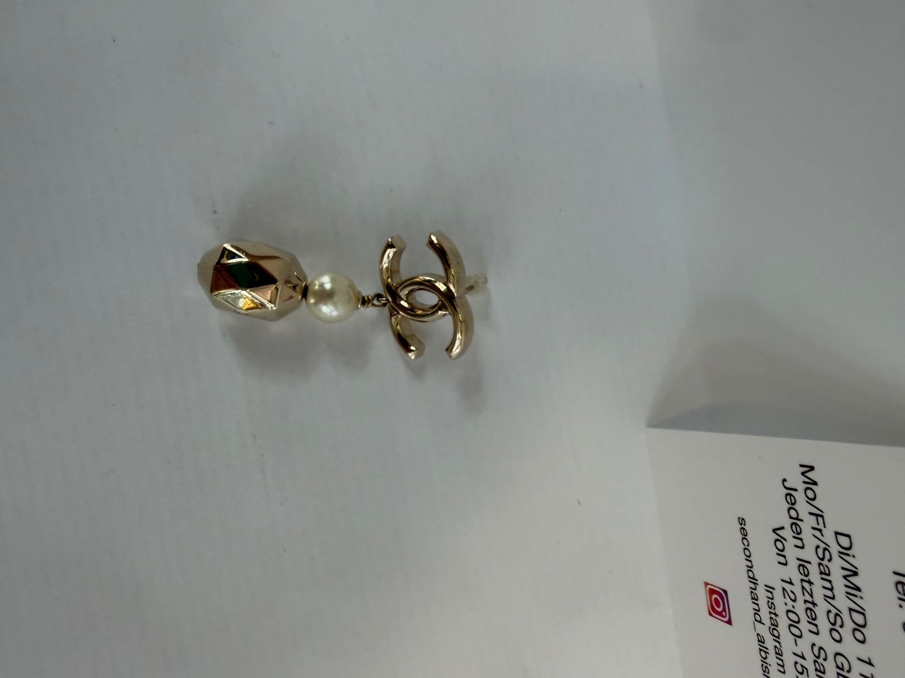 Chanel Orecchini pendenti & Orecchini a lobo: Chanel Ohrring – Usato da Zürich venduto da SecondhandZurich 1