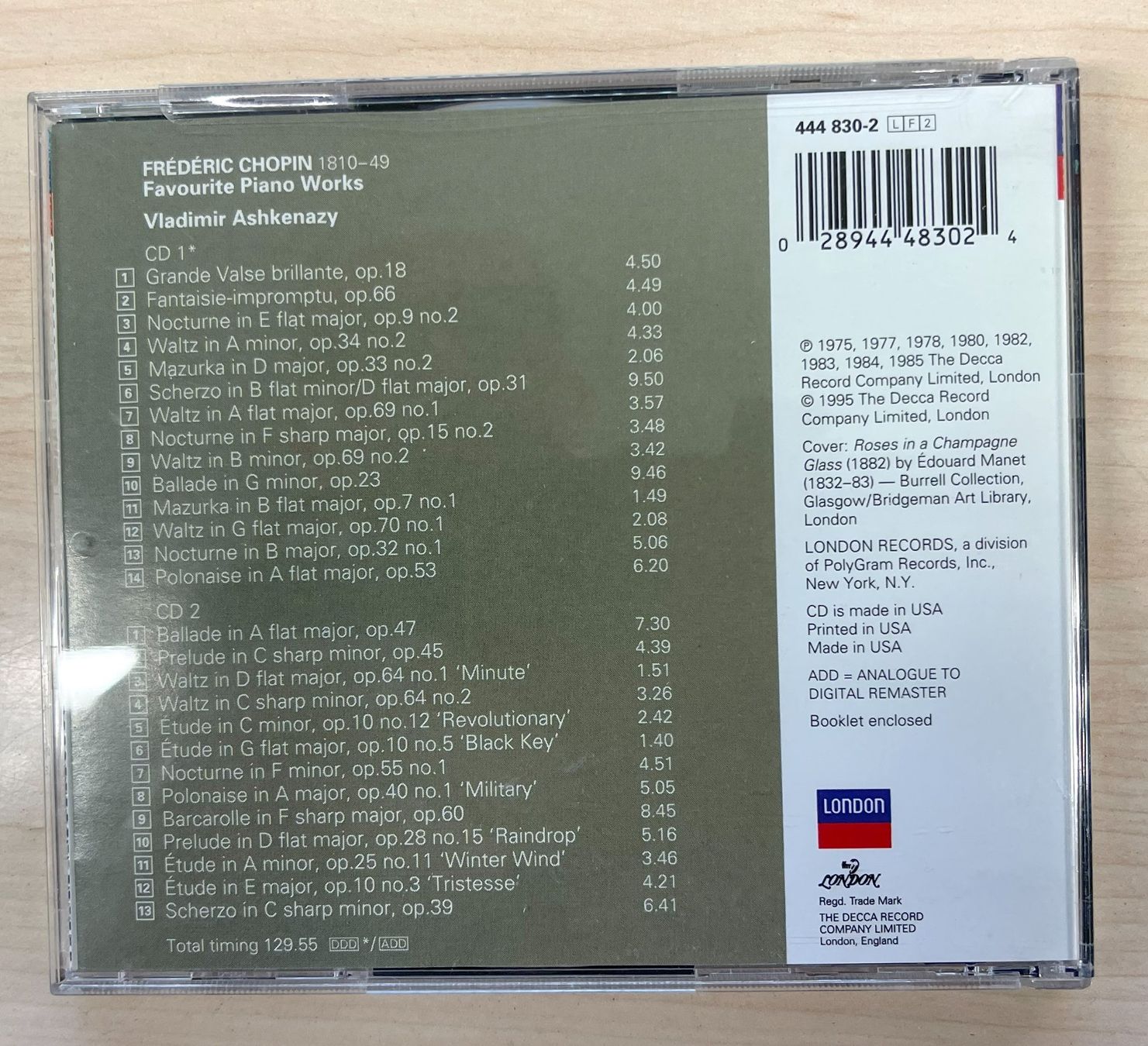 CDs: Favorite Piano Works CD – Neu und originalverpackt aus Oftringen von Vucki 2