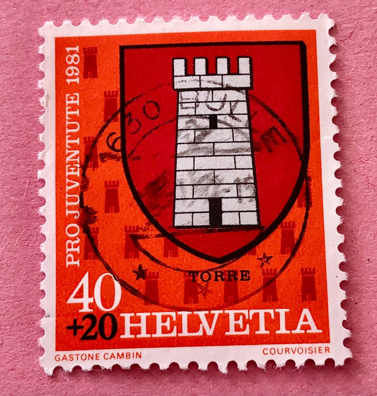 Tutti i francobolli: Nr. J 278 Briefmarken Gestempel 1981  – Usato da Aarau venduto da Billa007