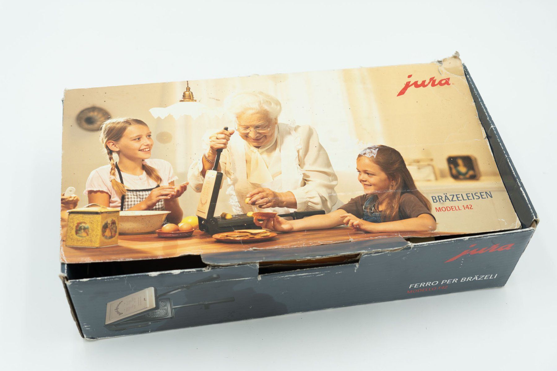 Jura Elettrodomestici da cucina: Jura Brezeleisen Typ 142 mit Originalkarton - Ref. 07/52 – Usato da Au ZH venduto da BrockiAu 7