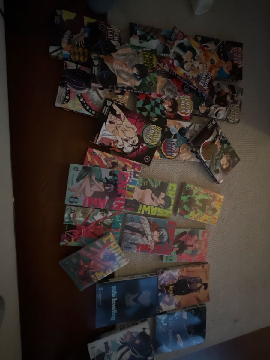 Fumetti: Demon Slayer 1-11, Chainsawman 1-8, Solo Leveling 1-4 Neu – Nuovo e nell'imballaggio originale da Zürich venduto da nic_7gfx 1