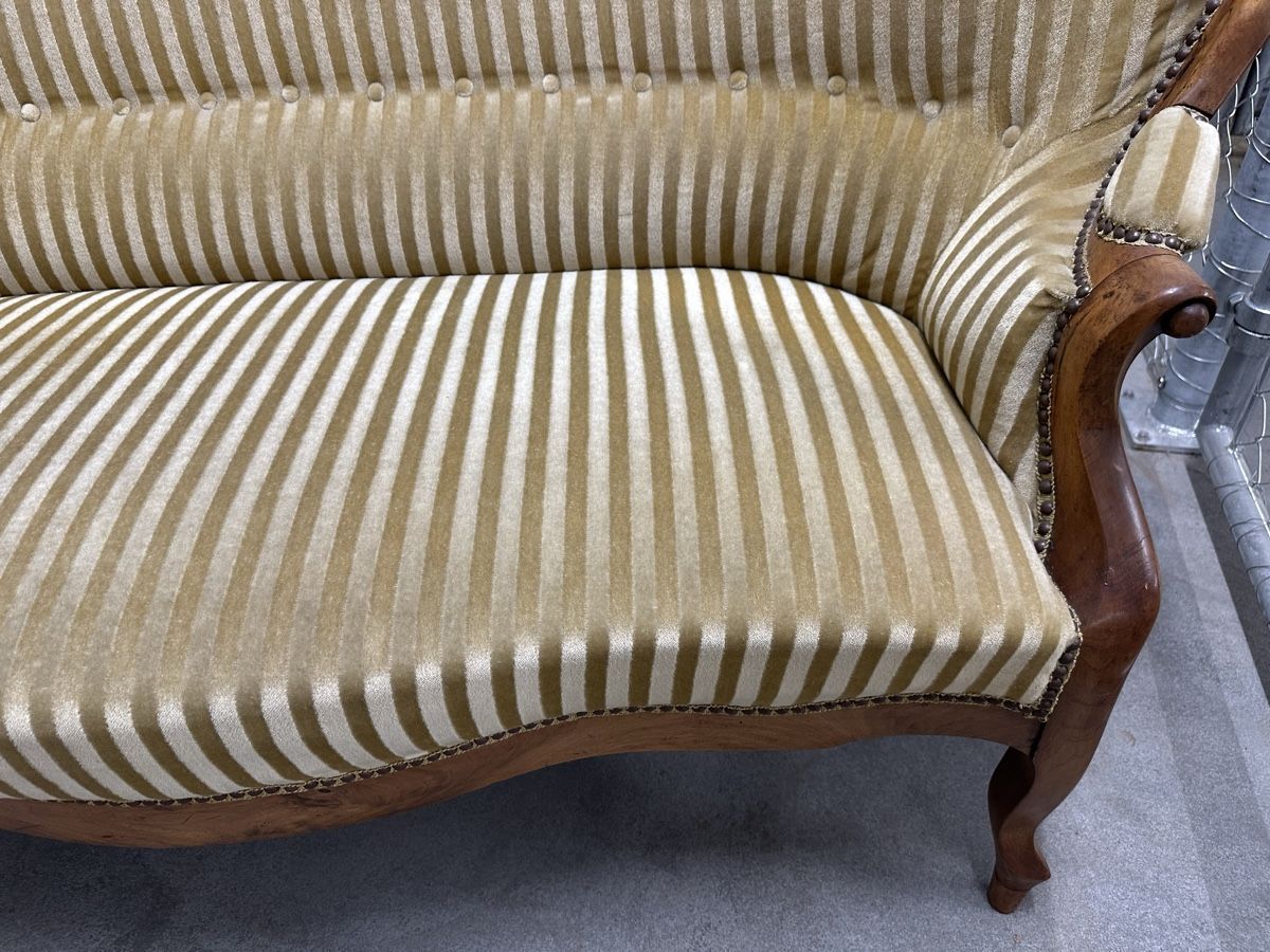 Divani: schönes antikes Sofa Louis Philippe Massiv Nussbaum  – Usato da Bolligen venduto da Astrophysiker06 5