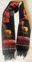 Iron Maiden - Tour Schal 1982 - mit Unterschriften, sehr Rar