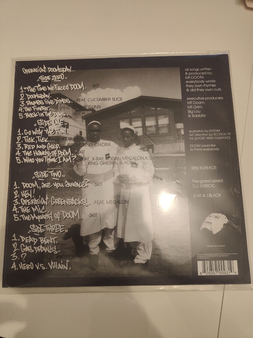 Dischi in vinile: MF Doom - Operation Doomsday Sealed – Nuovo e nell'imballaggio originale da Küssnacht am Rigi venduto da StokedPhilip 1