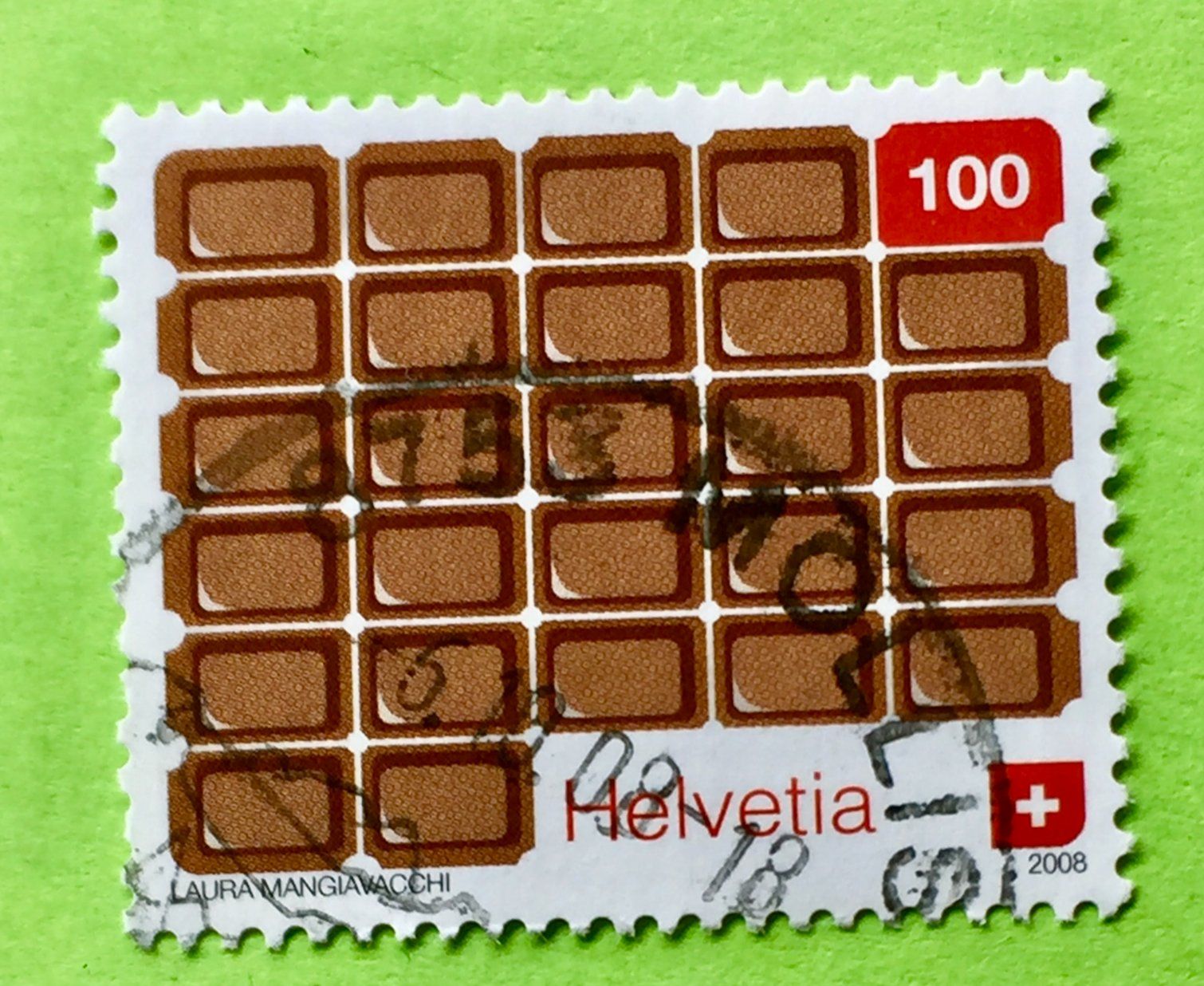 Tutti i francobolli: Nr.1285 Schokolade GESTEMPELT     – Usato da Aarau venduto da Billa007