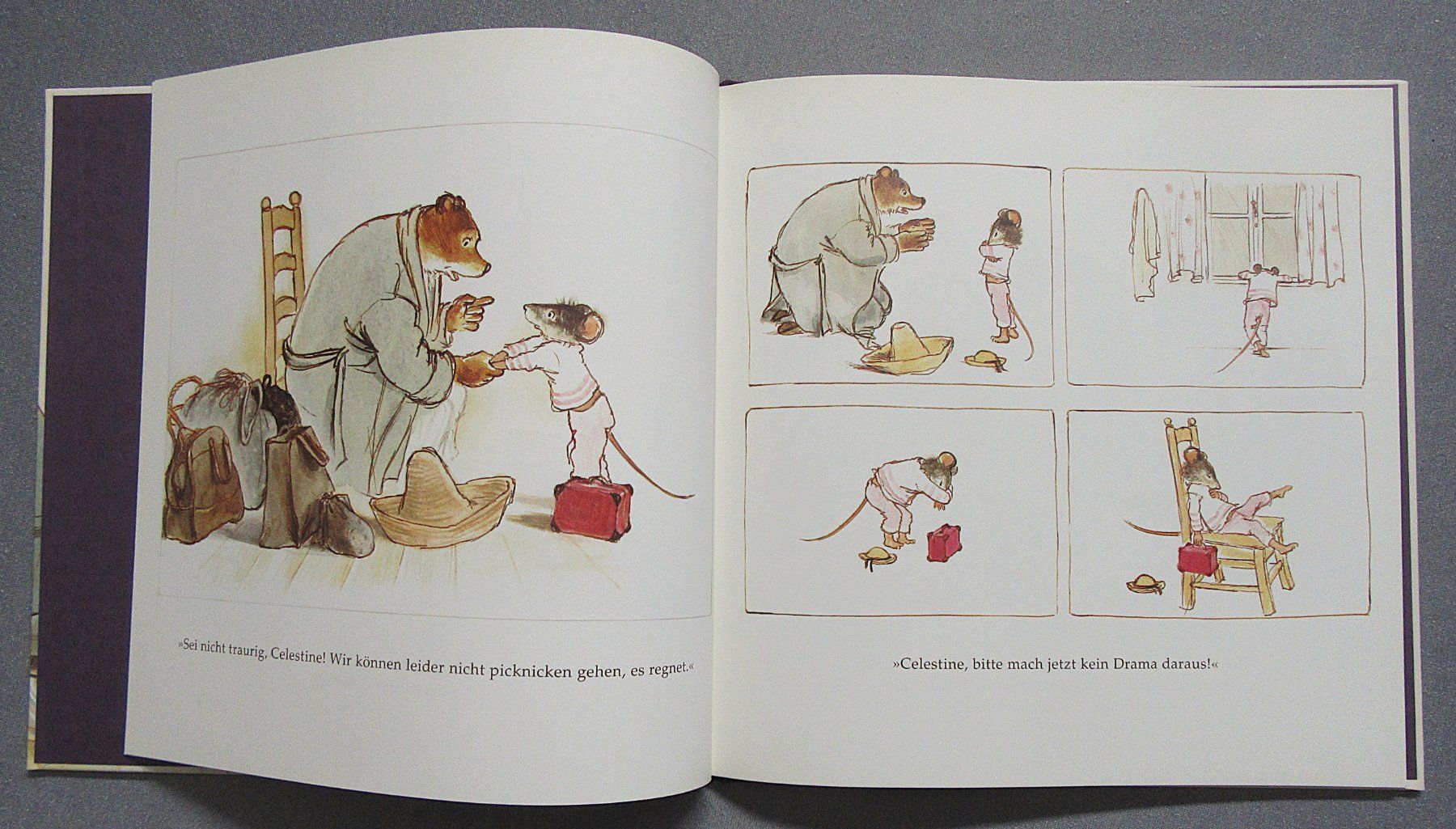 Bücher: Ernest und Celestine machen ein Picknick - Gabrielle Vincent – Gebraucht aus Auenstein von Padabimbim 3