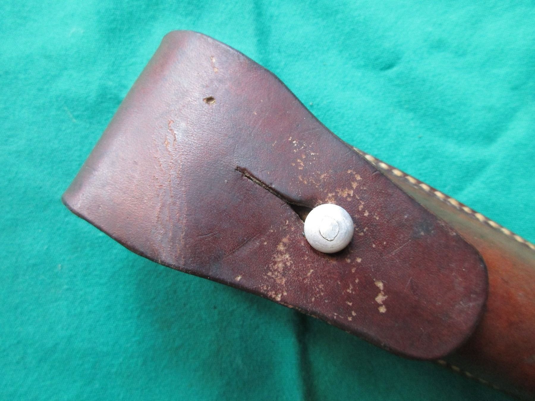 Schweizer Armee Armi bianche: Futteral zu Schiessbecher K31, 1947 – Usato da Bowil venduto da vifi01 1