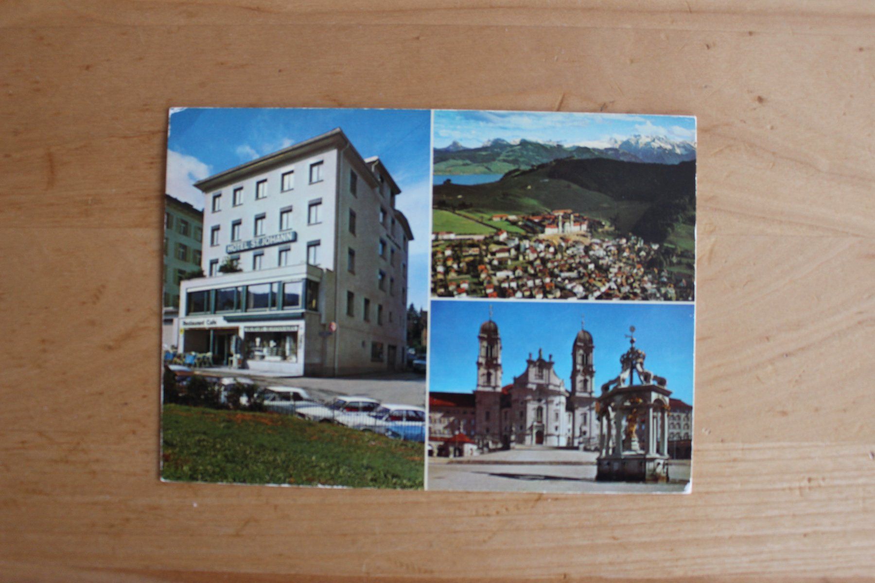 Cartoline postali: Alte Ansichtskarte St.Johann Einsiedeln – Usato da einsiedeln venduto da Huttli