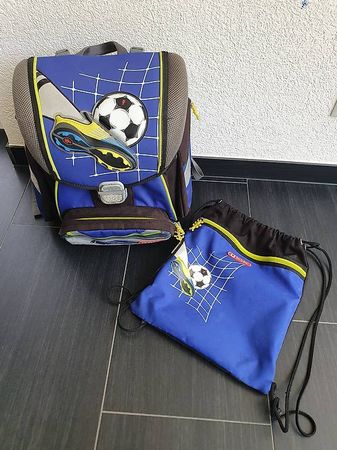 Schulrucksack von Step by Step mit Fussballmotiv