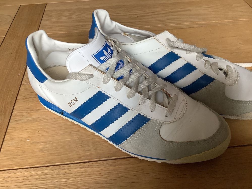 Adidas rom weiß outlet blau