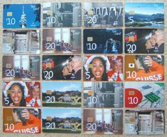 20 TAX CARDS SWISSCOM (A)