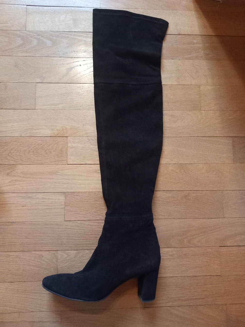 Damenschuhe: Cuissardes daim noir T.38 – Gebraucht aus Troinex von awh_m65m 3