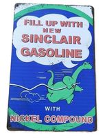 SINCLAIR MOTOR OIL - Blechschild  (neu/OVP)