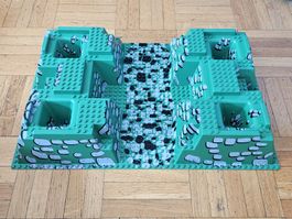 lego 30271px2 pour set 6091 6098 ou 10176 Green Baseplate,