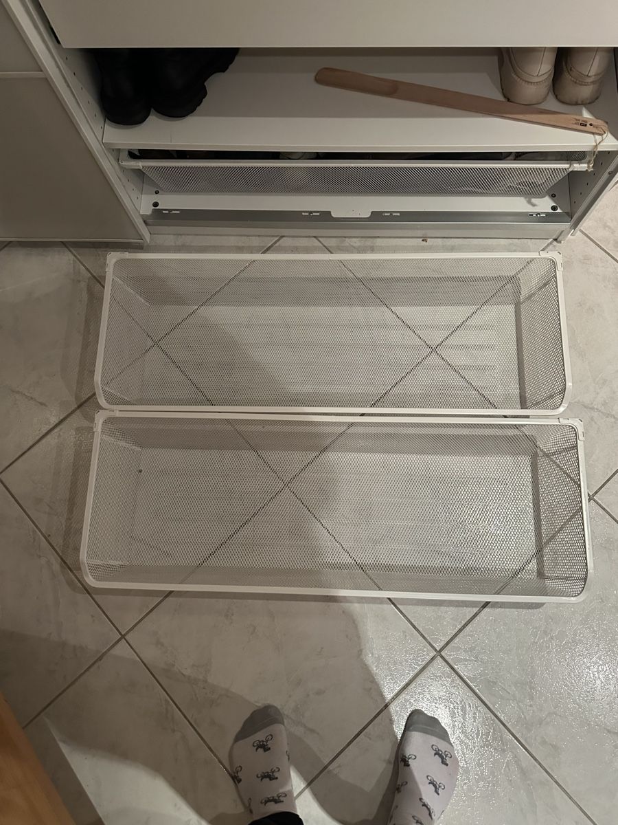 Ikea Altro per la casa: 2x IKEA Drahtkorb 100 cm - weiss – Usato da Endingen venduto da kri_9zh8