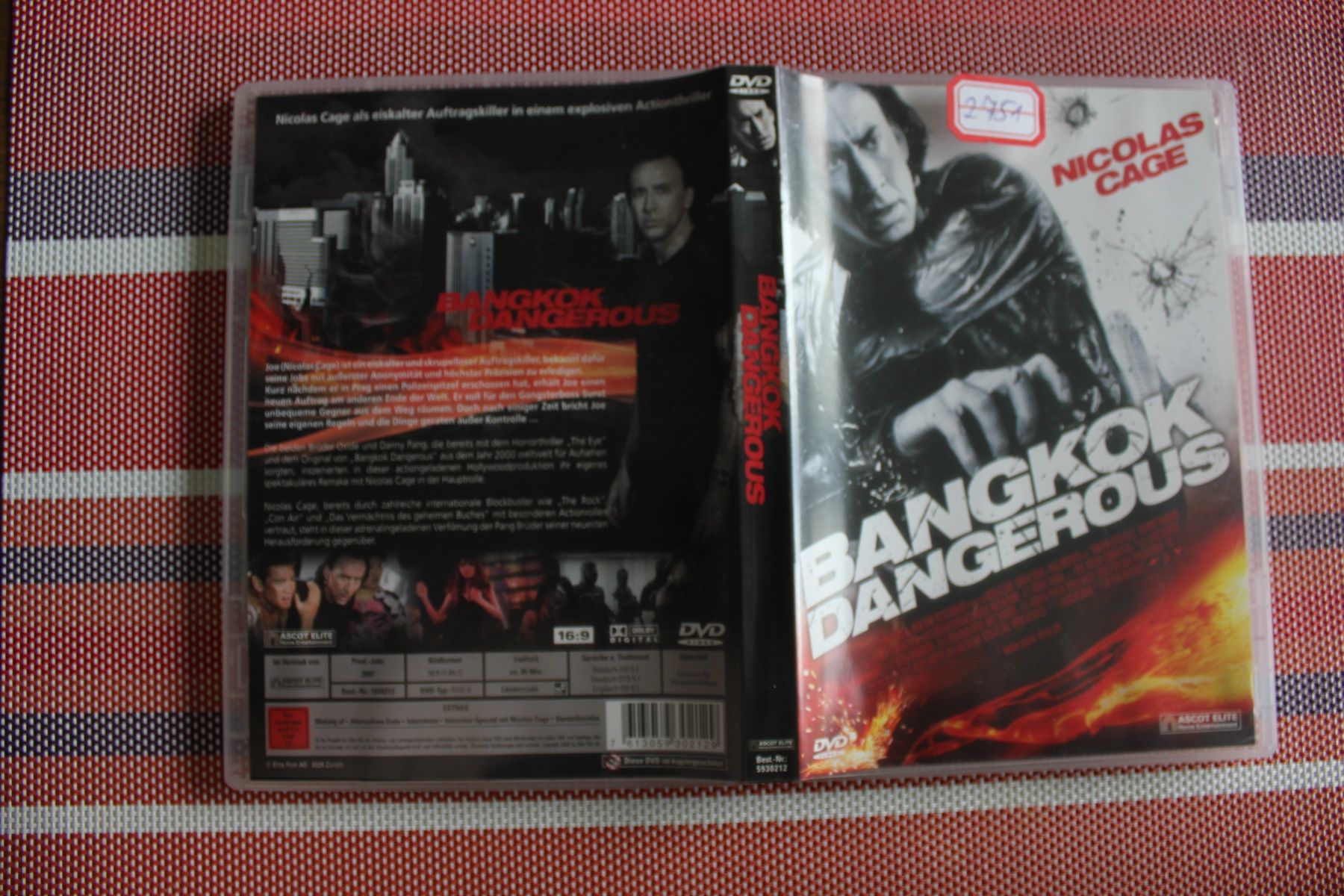 Tutti i DVDs: Bangkok Dangerous d Nicolas Cage: DVD – Usato da Geroldswil venduto da Schlumpfine1973