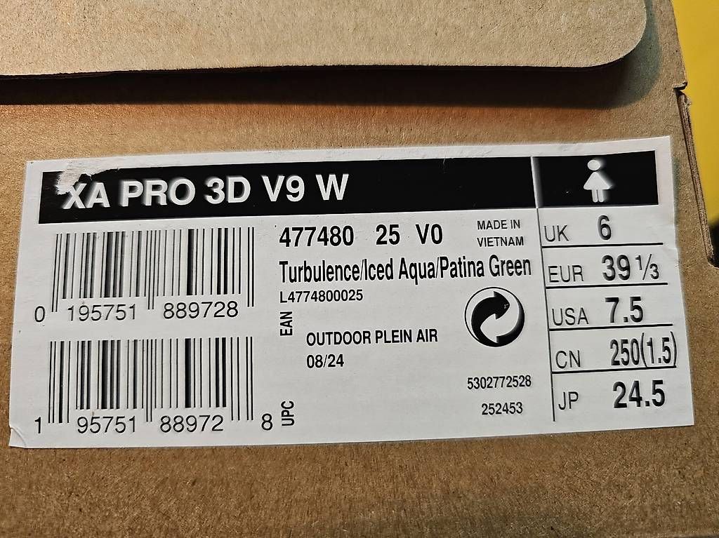Scarpe da donna: Salomon XA PRO 3D V9 W – Nuovo e nell'imballaggio originale da Bussigny venduto da vul_jmv5 1