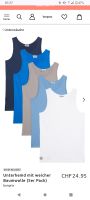 Bonprix Unterhemden Set Junge Gr. 152/158 NEU