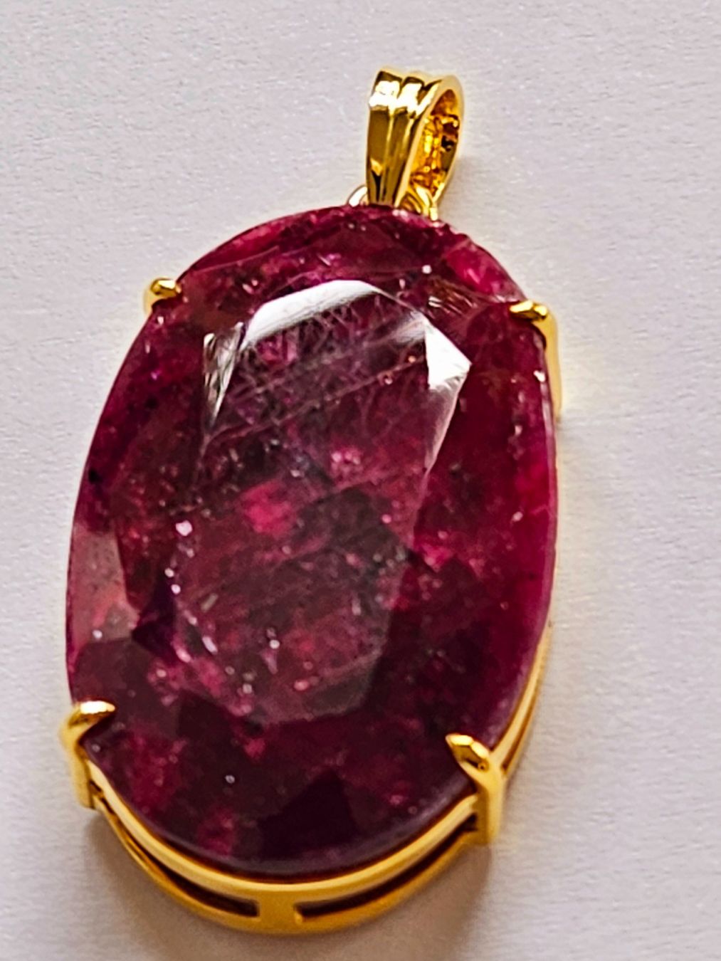 Pendentifs: Rubin Gold Anhänger – Neuf avec emballage d'origine à Zürich par adriben 1