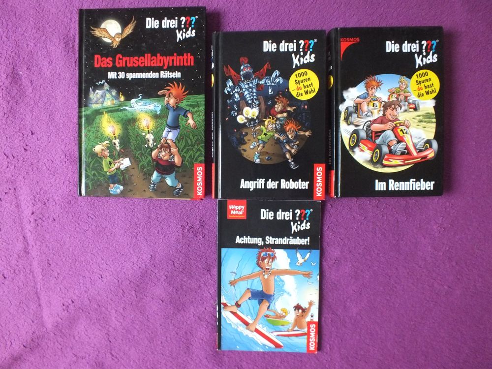 Die drei ??? ( Fragezeichen ) Kids - 4er Bücher Set (Gebraucht) in ...