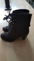 Stiefelette dunkelgrau Gr. 39 NEU