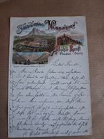 Litho Flüeli-Ranft OW, Hotel Kurhaus Nünalphorn 1901