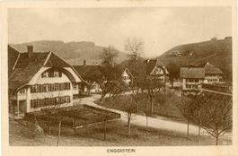 Enggistein  BE   -   Dorfpartie     um 1 9 2 3