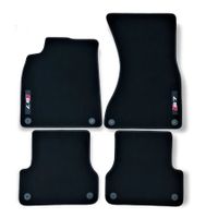 Velours Teppich Fussmatten für Audi A7 C7 BJ. 2010-01.2018