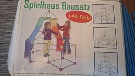 Spielhaus Bausatz 144 Teile Stecksystem 