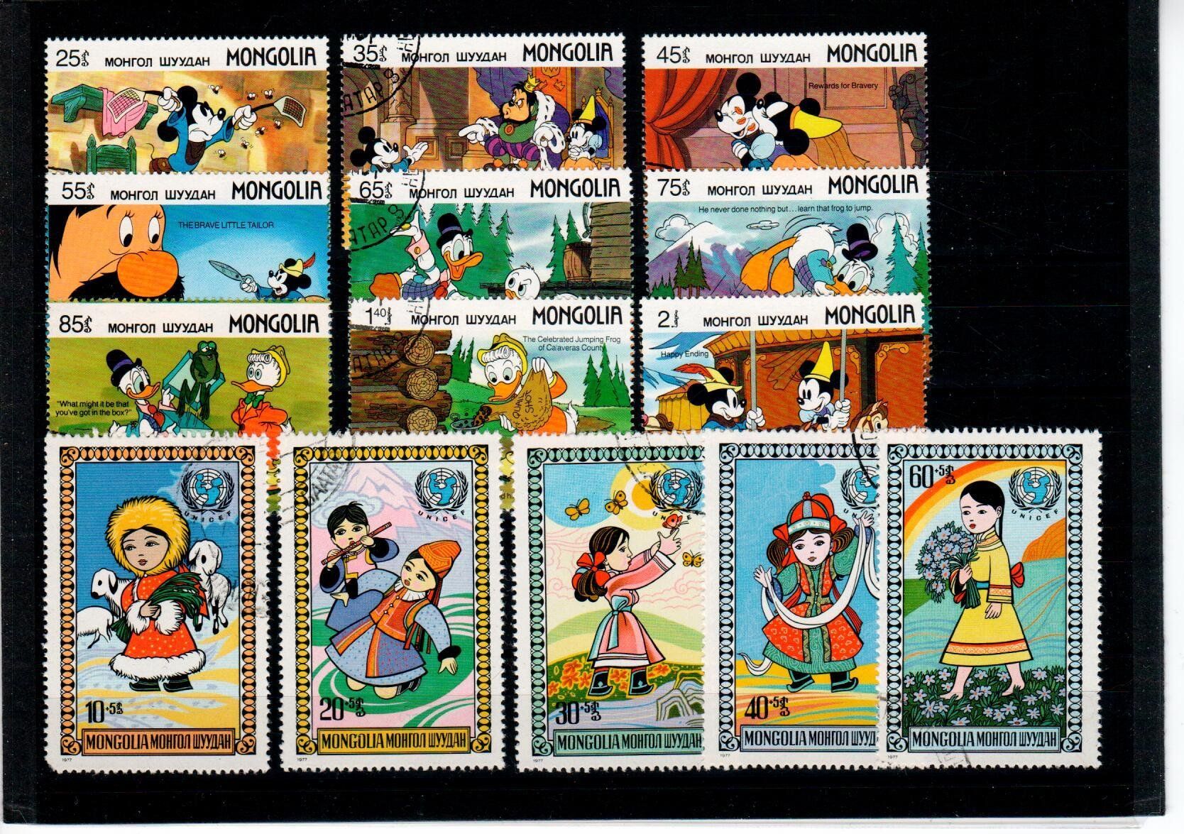 Alle Briefmarken: Mongolei – Gebraucht aus Wolhusen von Curver9
