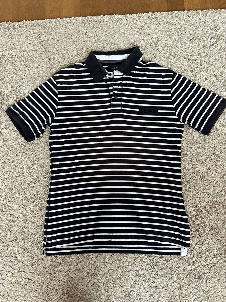 Armani Polo-Shirts: Armani Exchange Polo gestreift Gr. L – Gebraucht aus Basel von Oloir